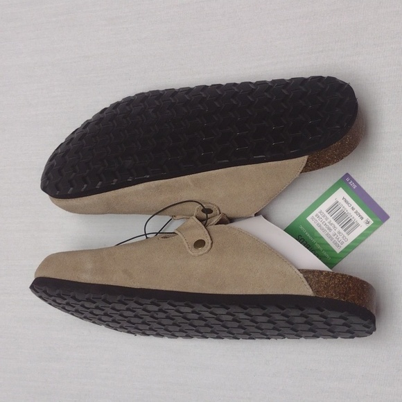 BARI LEATHER FOOTBEDS CLOG - Picture 4 of 4